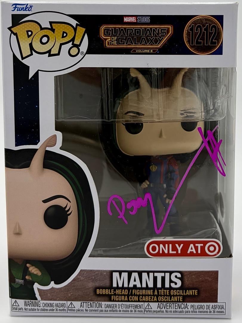 Pom Klementieff Signed Funko Pop #1212 "Mantis" (GOTG) - JSA COA